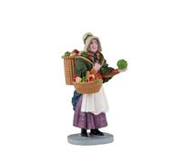 LEMAX Vendedor de Verduras Vegetable Vendor en Resina H6,8 x 3,5 x 4 cm