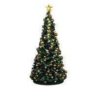 Lemax Village Accessory: árbol de Navidad Alegre, Resina