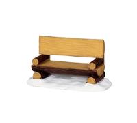Lemax Village Collection Log Bench # 34617
