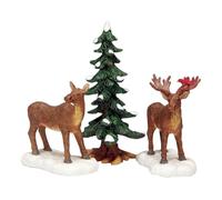 Lemax Village Collection Sr. y Sra. Alce Set de 3 #32725