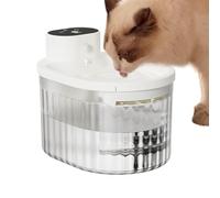 Lembeauty Fuente De Agua para Gatos - Automático Recargable 3 litros Sensor Inteligente | Fuente Bebedero De Agua para Gatos Y Mascotas | para Gatito Cachorro Interior Hogar Apartamento Residencia