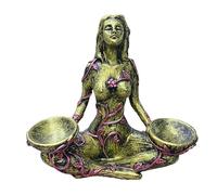 Lembeauty Gaia Estatua De La Diosa De La Madre Tierra | Estatua Etérea Madre Tierra | Figura De La Diosa Gaia | Estatua Arte Gaia Decoración para Casa Escritorio Dormitorio Escuela