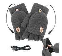Lembeauty Guantes Calefactables Mujeres | Manoplas Térmicas Portátiles | Calentamiento USB 5V para Frío en Actividades Exteriores Motonieve Reparto Senderismo