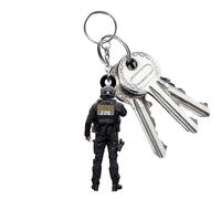 Lembeauty Llavero del policía - Llavero colgante de los regalos del policía | Regalos de policía Colgante Llavero Accesorios Favores de fiesta para la familia de amigos