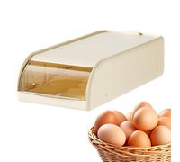 Lembeauty Organizador huevos para frigorífico | Almacenamiento Automático Huevos Con Rodillo Para | Organizador Gran Capacidad Refrigerador,Encimera Cajón Hogar Cocina Apartamento Restaurante Camping