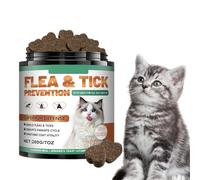 Lembeauty Suplemento Felino,Suplemento Saludable Y Calmante Masticable,Tabletas Masticables para La Salud - para Nutrición General Interior Diaria Y Rutina De Aseo Personal para Gatitos