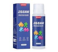 Lemeitu Pegamento Puzzle de Rompecabezas de para 1000/1500/3000 Pieces Puzzles, Pegamento PVA no tóxico, Pegamento Adhesivo, seco rápido, 120 ml, 1 Paquete