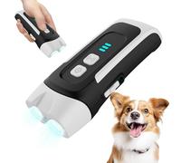 LEMENG Mejorar antiladridos para perros, antiladridos, antiladridos antiladridos para perros, dispositivo automático antiladridos para perros con 3 modos electroestimulador muscular