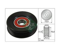 Lemförder 531 0853 10 Palmo Correas Acanaladas Rollo para Rover 400 Rt