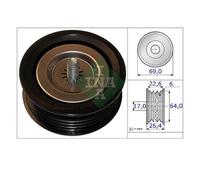 Lemförder 532 0671 10 Desviación Papel de Liderazgo Poli V para Mercedes-Benz