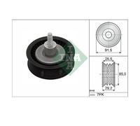 Lemförder 532 0909 10 Rodillo De Dirección/Corriente De Correa Para Ford Transit