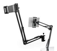 lemgyiamz Soporte Movil Cama, Soporte para Tablet, Phone Stand para Cama, Soporte de Tablet Giratorio de 360 Grados, Flexible Longitud Brazo Mobile Phone Holder, Dispositivos con Pantalla 4"-13"