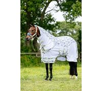 LeMieux Arika Camo-Tek Fly Rug - Alfombra de caballo ecuestre con moscas - Macaron - 6 pies 3