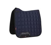 LeMieux Carbon Mesh Air Dressage Square Navy Saddle Pad, Unisex-Adult, Large