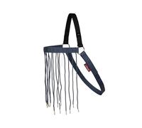 LeMieux Flecos para moscas, uso con o sin brida o cuello de cabeza, extremos de silicona, azul crepúsculo, pony