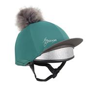 Gorro de equitación con pompón de seda LeMieux TU