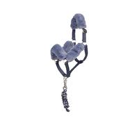 LeMieux Hobby Horse Toy Comfort Headcollar y cuerda de plomo, color azul marino