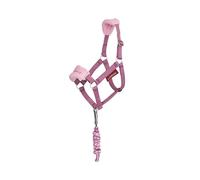 LeMieux Hobby Horse Toy Vogue Headcollar y cuerda de plomo - Malva