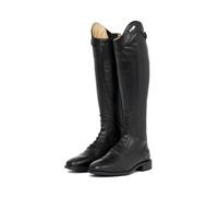 LeMieux Junior Field - Botas altas de equitación de piel para niños, color negro