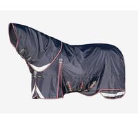LeMieux Kudos Thermo Layer - Manta de 100 g, exterior impermeable 1680D, cuello desmontable incluido, azul marino, 78 pulgadas