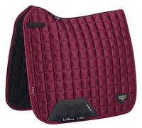 LeMieux Loire Classic Satin Dressage Square Mulberry Saddle Pad, Unisex-Adult, Large