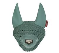 LeMieux Loire Fly Hood - Capucha para caballos - Salvia - Elegante entrepierna tejida a mano - Suave y elástica - Grande
