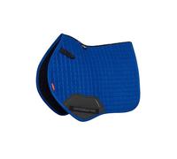 LeMieux Mini alforja cuadrada de gamuza con contacto cercano, color azul Benetton