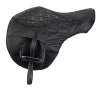 LeMieux ProKit Ride On GP - Funda para sillín en color negro con asiento de agarre de silicona, exterior de poliéster impermeable y forro polar, talla única