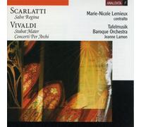 Lemieux - Scarlatti: Salve Regina/Vivaldi: Stabat Mater, Concerti per Archi