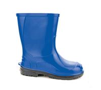 LEMIGO Botas de Goma impermeable Para Niños (Azul, 35)