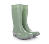 LEMIGO Botas de Goma para Mujer Botas de Lluvia Altas Impermeables Zapatos de Jardín 967 Ilse (Menta, Sistema tallas calzado EU, Adulto, Números, mediano, 40)