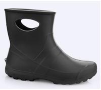 LEMIGO Botas de Lluvia de Jardín Unisex Muy Ligeras de EVA 36-47 EU (Negro, Sistema tallas calzado EU, Adulto, Números, mediano, 41)
