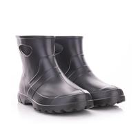 LEMIGO Botas de Lluvia de Jardín Unisex Muy Ligeras de EVA 36-47 EU (Negro, Sistema tallas calzado EU, Adulto, Números, mediano, 41)