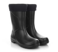 LEMIGO Botas de lluvia muy ligeras de espuma EVA con forro DAKOTA 36-42 EU (Negro, 36)