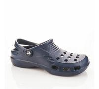 LEMIGO Lemigoose - Zuecos ligeros de jardín para hombre y mujer, azul marino, 42 EU