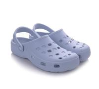 LEMIGO Lemigoose - Zuecos ligeros de jardín para hombre y mujer, azul claro, 37 EU