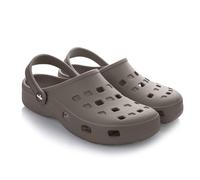 LEMIGO Lemigoose - Zuecos ligeros de jardín para hombre y mujer, marrón, 41 EU