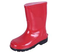 LEMIGO OLI Botas de Lluvia Infantiles de Color Rojo Botas de Agua NIño Niña PVC Plantilla Extraíble Made in PL 26 EU 8,5