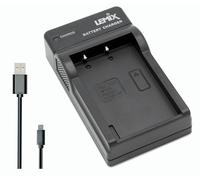 LEMIX (BLS1/BLS5) cargador USB ultra slim para baterías Olympus BLS-1, BLS-5 & BLS-50 y FUJIFILM NP-140 (FNP-140) y para modelos especificos de las series OLYMPUS PEN, OM-D, Stylus, Evolt y cámaras FUJI