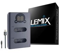 Lemix (BX1) Doble Cargador USB Ultra Slim para baterías Sony NP-BX1 para Modelos (enumerados a continuación) Sony Cyber-Shot Serie DSC & HDR