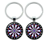 LEMLIN 2 Pcs llavero dardos,Cadeau Dart Original Pour Homme, Décoration Élégante Collection