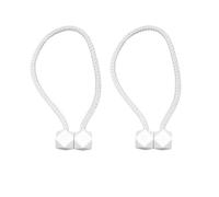 LEMLIN Alzapaños de Cortina Magnéticos,2 Piezas Correas de Imán para Sujetar Cortinas,Decoración para Hogar, Oficina o Hotel,Diseño Práctico para Interior y Exterior,Incluye Hebillas y Cuerda