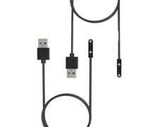 LEMLIN Cargador de Reloj Inteligente,2 Unidades de Cables de Carga Universal para Smartwatch,Pitch Polos 2,8 mm,Cable de Carga Magnética para Smartwatchs de 2 Polos,Accesorio para Smartwatch