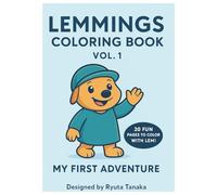 Lemmings Coloring Book Vol.1: Cute Travel Mice Adventures for Kids and Families