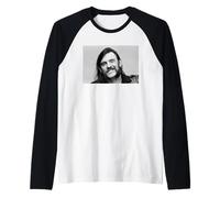 Lemmy Kilmister De Motorhead Construido para La Velocidad 1986 Camiseta Manga Raglan