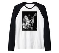 Lemmy Kilmister Motorhead en la Lectura de Ace of Spades Overkill Camiseta Manga Raglan