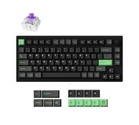 LEMOKEY P1 HE 75% inalámbrico teclado mecánico personalizado para juegos con interruptores magnéticos de doble riel Gateron versión completa - negro