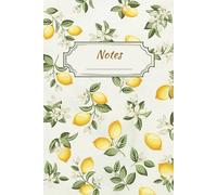Lemon and Blossom: A Beautiful 6x9 Lined Journal with Vintage Watercolor Lemons and Blossoms - Perfect for Notes, Lists, and Daily Reflections