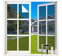 LEMON CLOUD Película para Ventana - Película de Protección Solar para Cristal Espejo, Película de Privacidad para Ventanas, Pegatina Electrostática, 60 X 200 CM