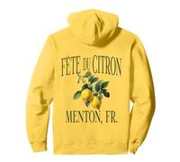 Lemon Festival Fete du Citron Menton Francia Riviera Francesa Sudadera con Capucha